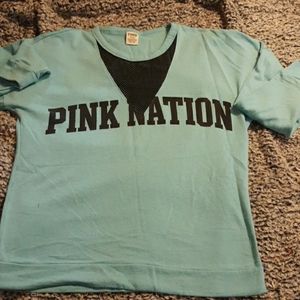 Long Sleve Victoria Secret Pink Top